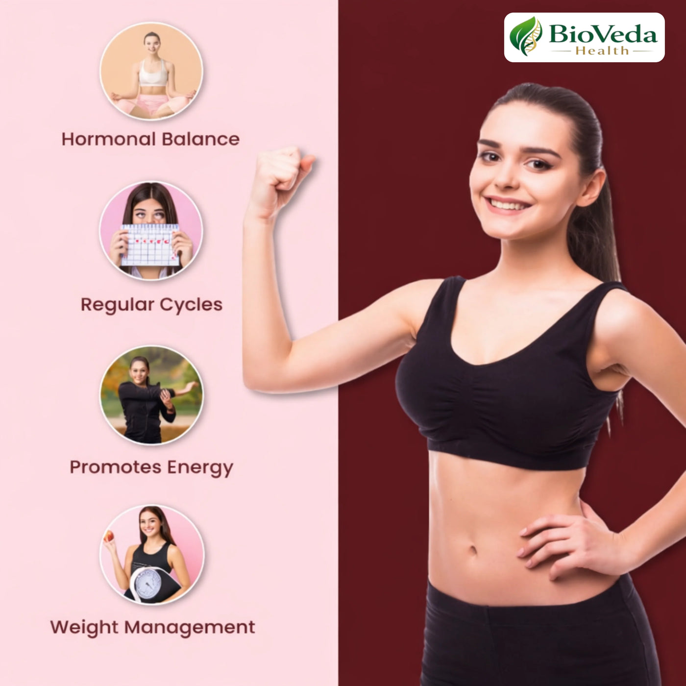 BioVeda Health Fem Balance Capsules – Complete Herbal Care for Women ...